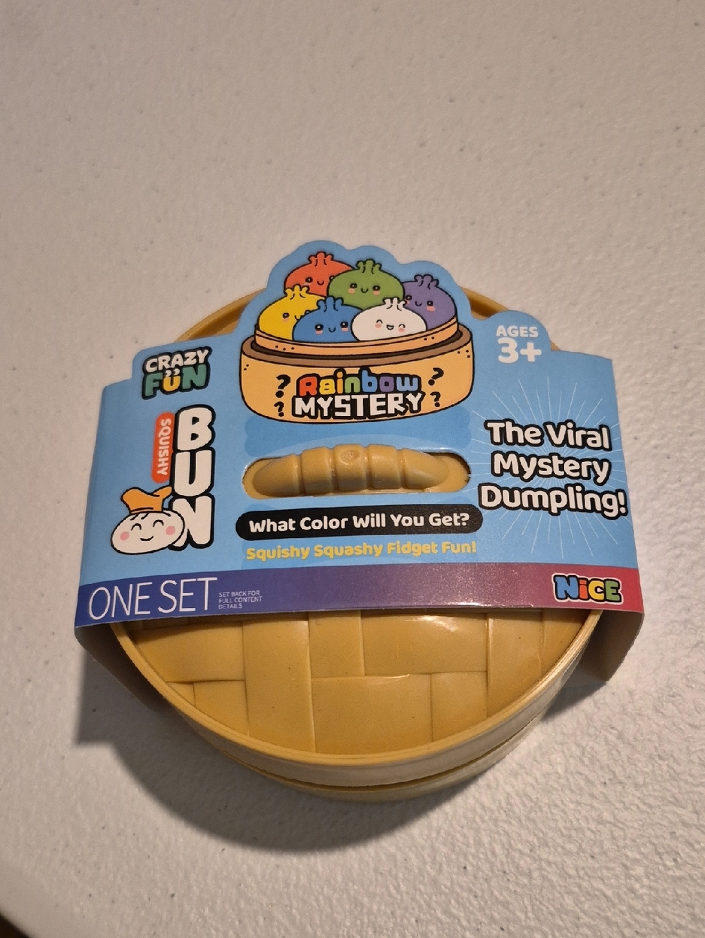 Mystery Squishy Dumpling Viral Rainbow Sealed